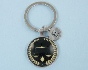 Personalized Attorney Keychain Scales of Justice Lawyer Gift Key Ring ...