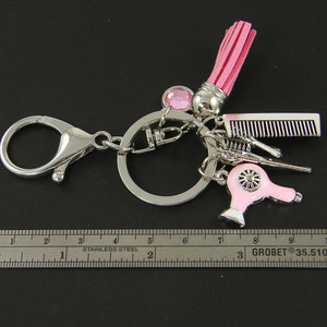 Hair Stylist Key Chain Personalized Gift for Hairdresser - Etsy