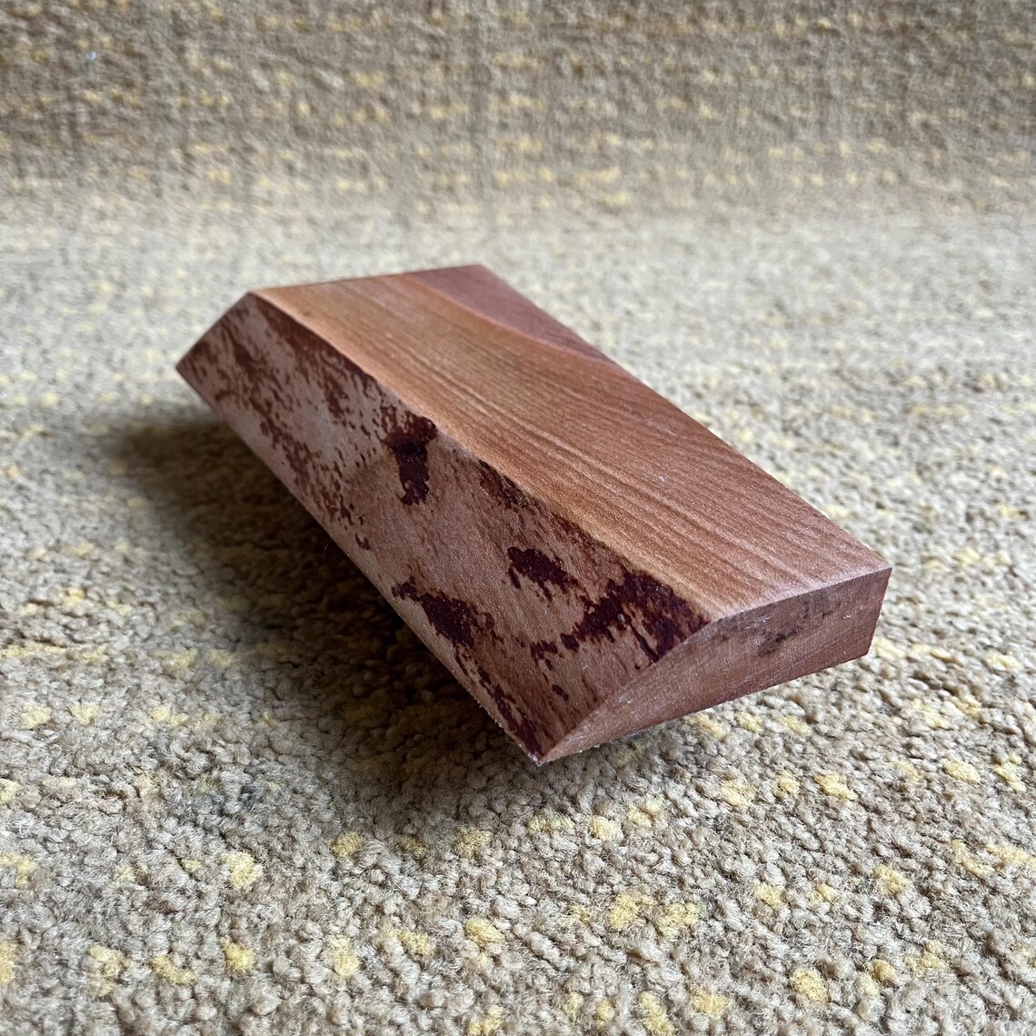 Small Handmade Wood Riser Stand - Bathroom Organizer or Display Shelf ...