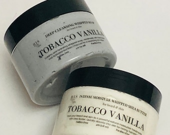 Vanilla Tobacco Beard Soap & Body Wash Gift Set