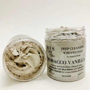 tobacco vanilla shave soap Tobacco Vanilla Whipped Soap for Men – Shaving & Body Soap – Last Minute  Gift GTA – Masculine Scent Grooming Gift Ready to Ship From GTA