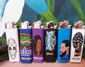 Cute Personalized lighters w/name. Great gift for any occasion./Note#Each lighter is sold individually.