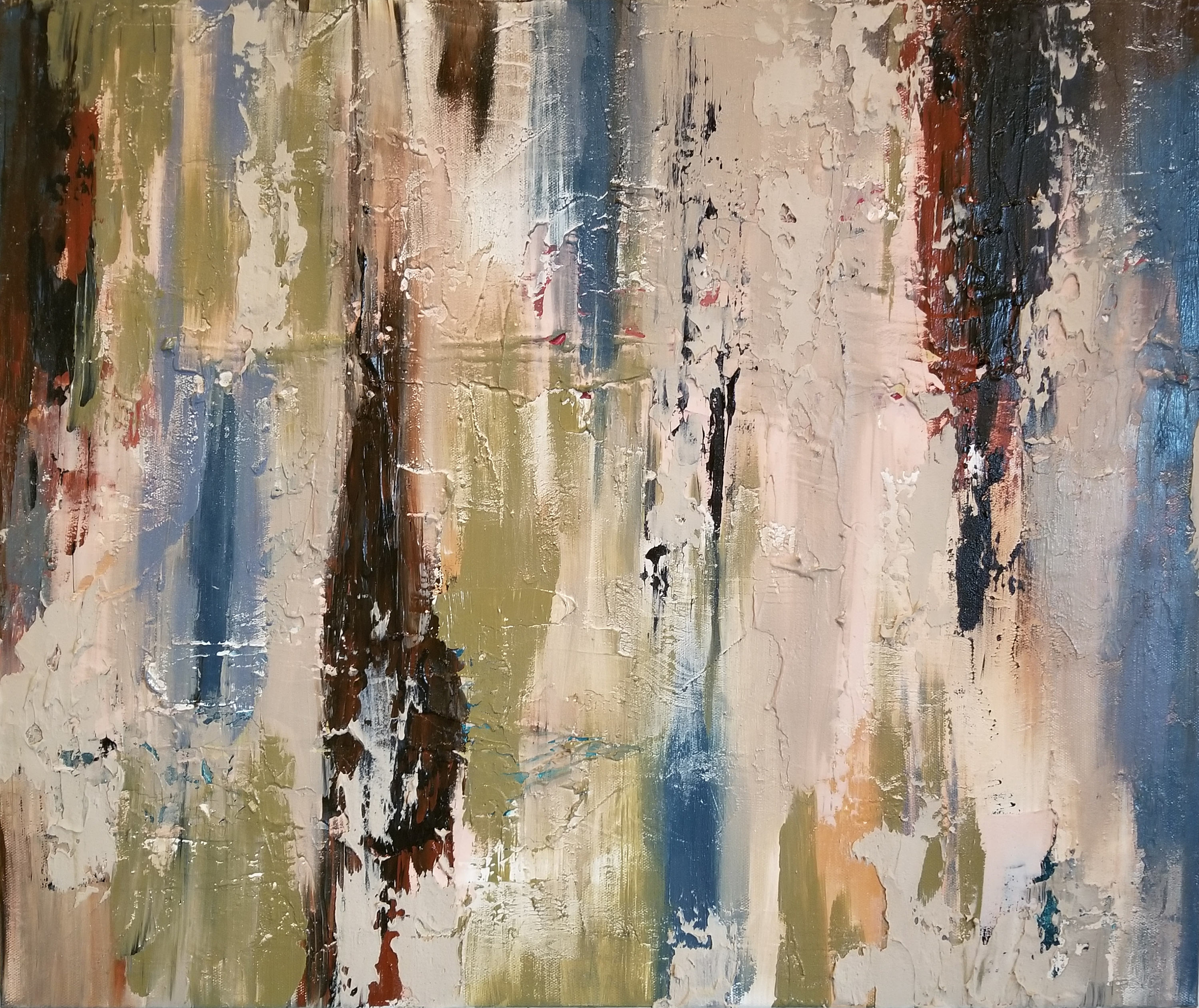Acrylic Painting Wall Art Modern Art Original Acrylic Painting Abstract Art Canvas Art Living ...