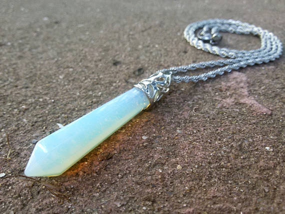 opal pendant for men