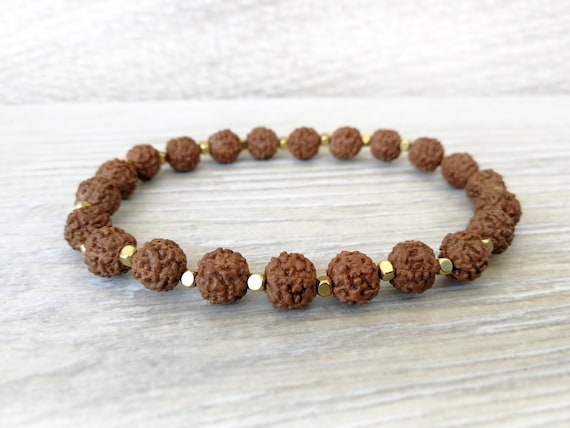 Light Up Divinity Inside Rudraksha Bracelet - Justwowfactory