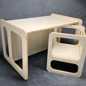 Montessori Table and Chairs - Digital Plans image 3