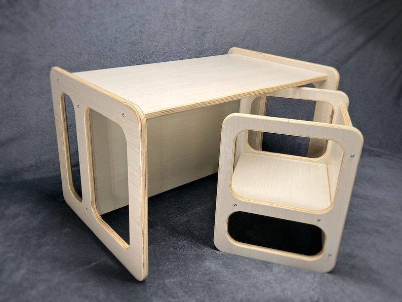 Montessori Table and Chairs - Digital Plans image 3