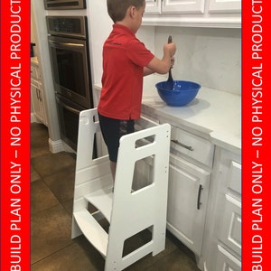 Kitchen Toddler Tower Digital Plans image 4