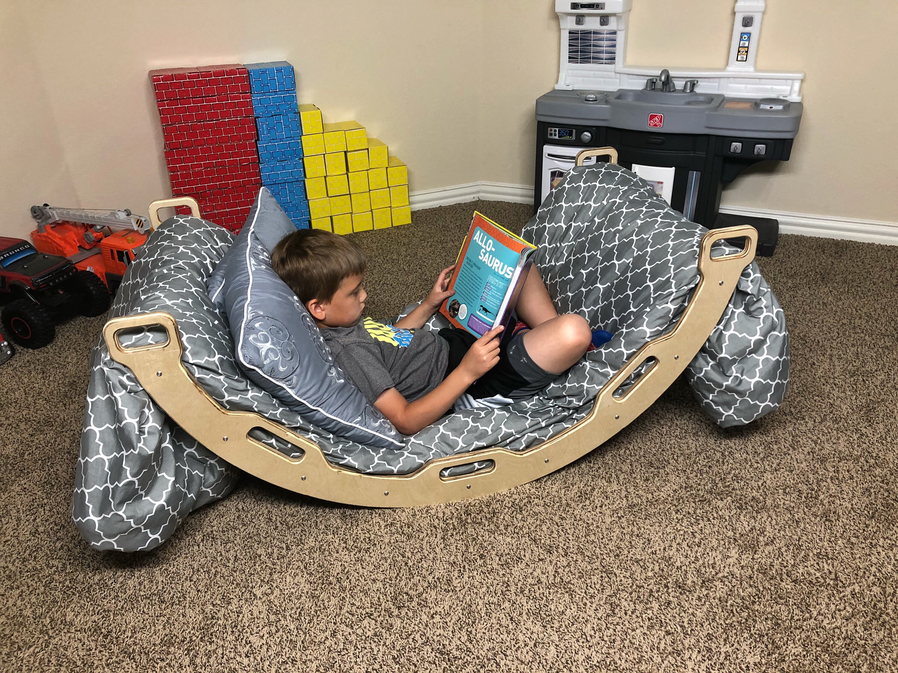 Montessori Climbing Arch / Toddler Rocker V2 - Digital Plans, New ...