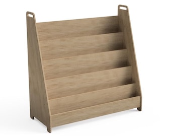 Grande bibliothèque Montessori pour enfants - Plans numériques