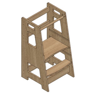 Kitchen Toddler Tower - Digital Plans