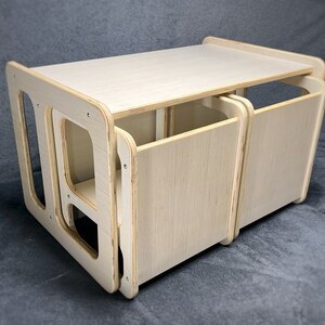 Montessori Table and Chairs - Digital Plans image 5