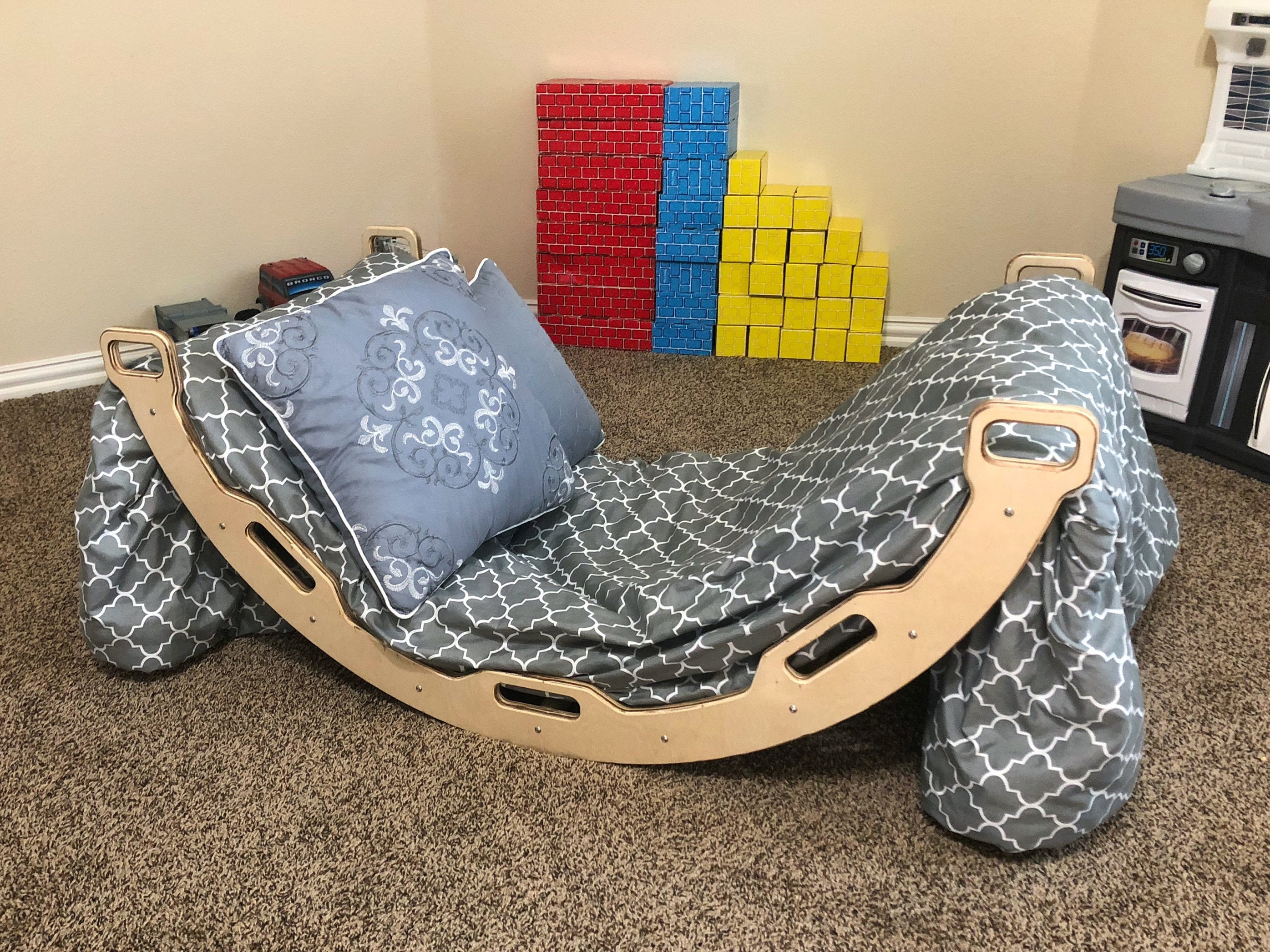 Toddler Rocker Plan Montessori Climbing Arch / Toddler Rocker V2 - Digital Plans, New ...