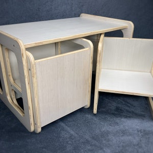 Montessori Table and Chairs - Digital Plans image 4