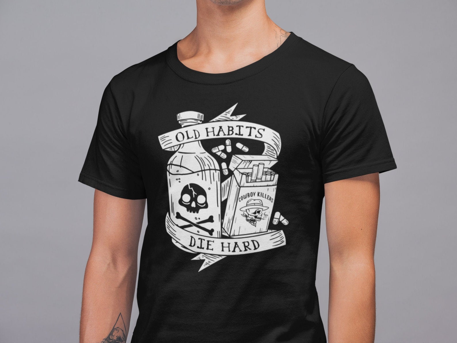 vintage die hard shirt