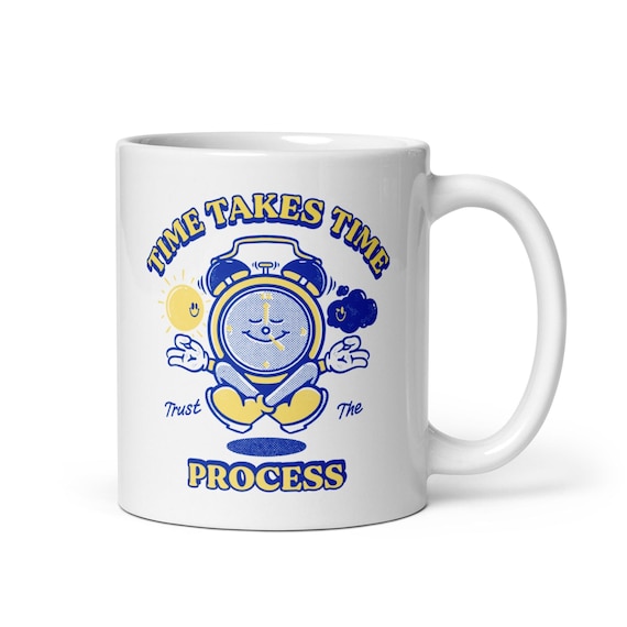 Recovery Mug, Trust The Process, Sobriety Anniversary Mug, Addiction  Recovery Mug, Recovery Gift, Sober Coffee Mug, NA Mug, AA Mug