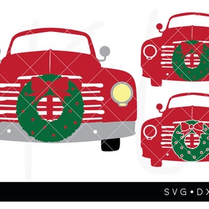 Download Free The Big 22 Piece Vintage Christmas Truck Svg Bundle For Little Etsy SVG Cut Files