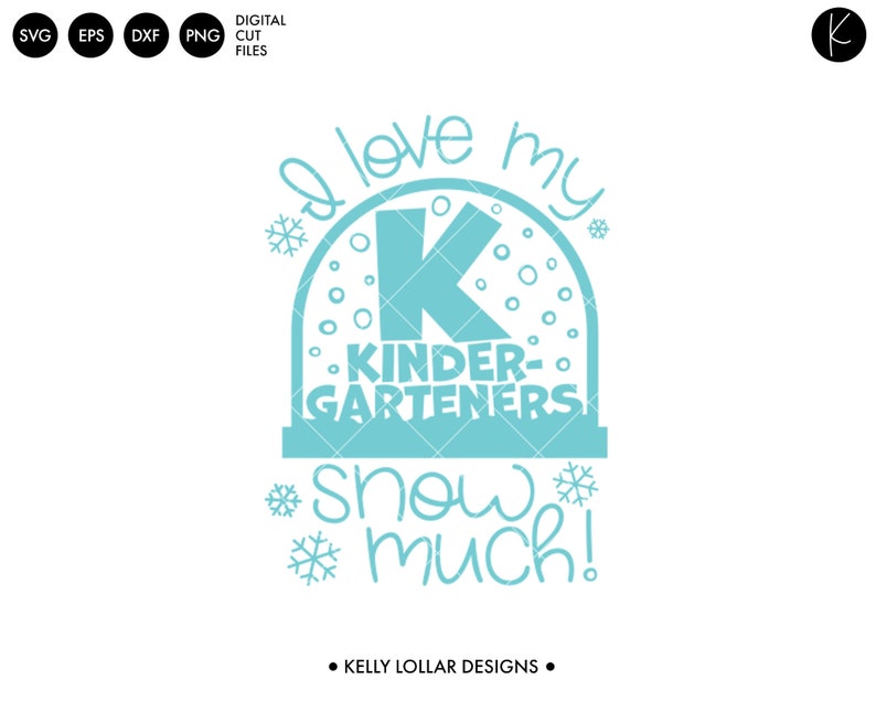 Download Kindergarten Teacher Snow Globe SVG Cut File Kindergarten | Etsy