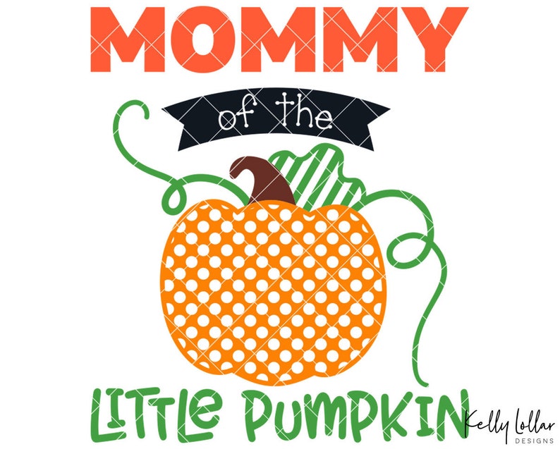Little Pumpkin 1st Birthday SVG Cut File with Matching Mommy & | Etsy