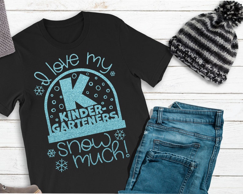 Download Kindergarten Teacher Snow Globe SVG Cut File Kindergarten | Etsy