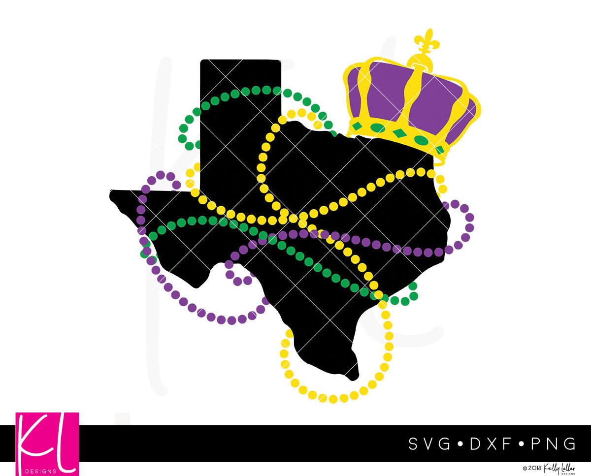 mardi gras crown svg