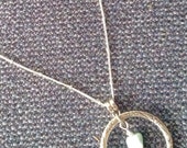 Larimar Nugget Beads Pendant Necklace