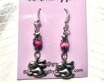 Li’l Bunny Gemstone Earrings