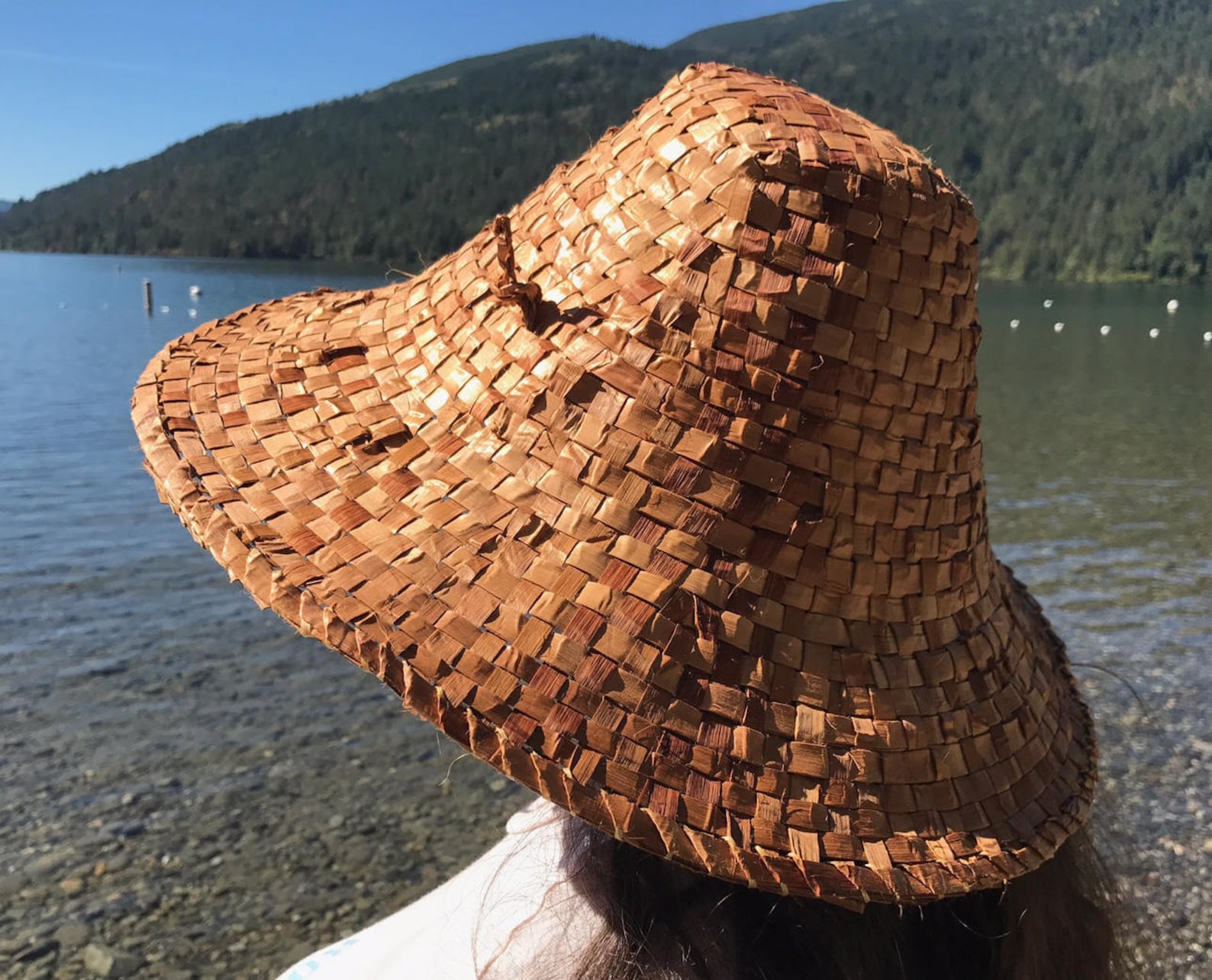 Cedar Bark Hat Woven Hat / Cedar Weaving / for Adults Etsy
