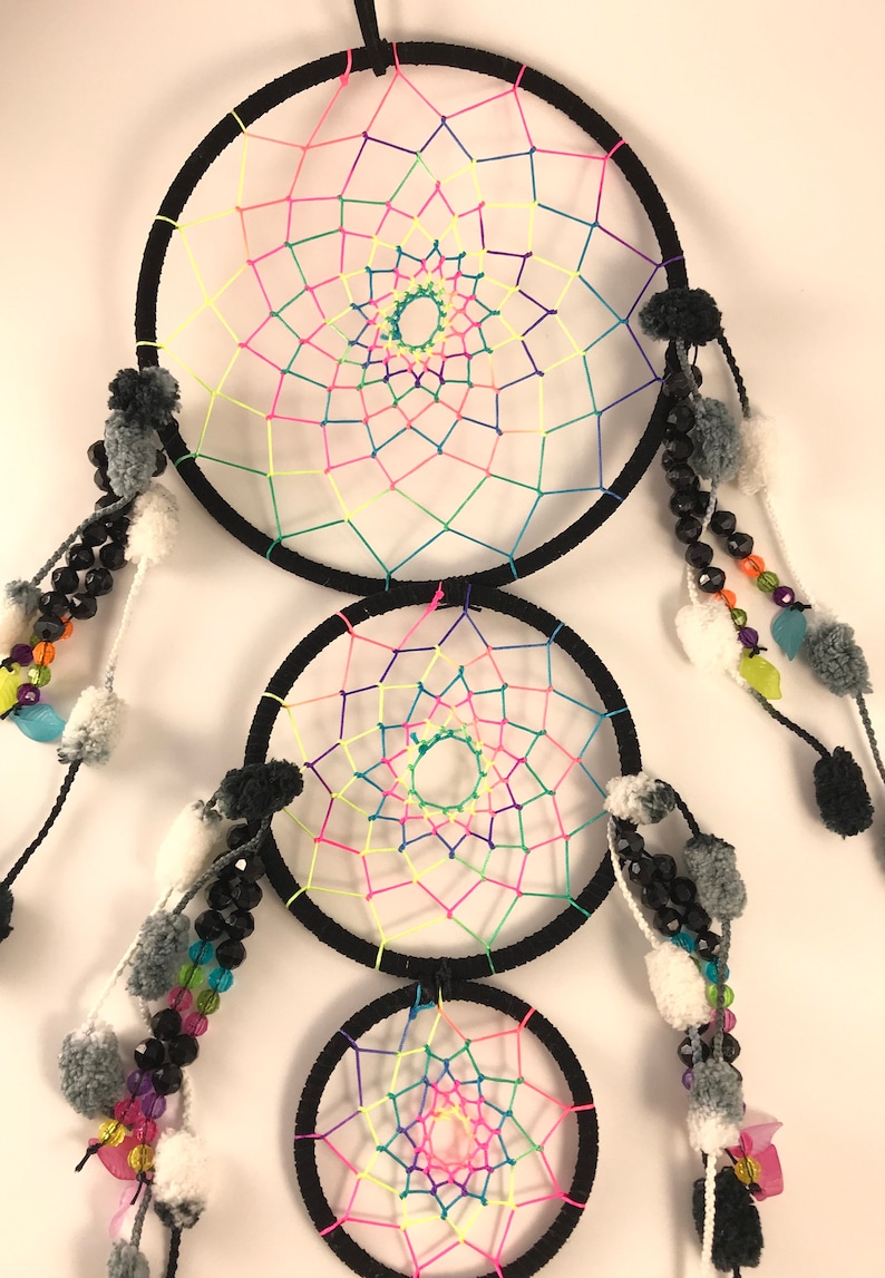 Rainbow Dream Catcher / Multi Color Dream Catcher | Etsy