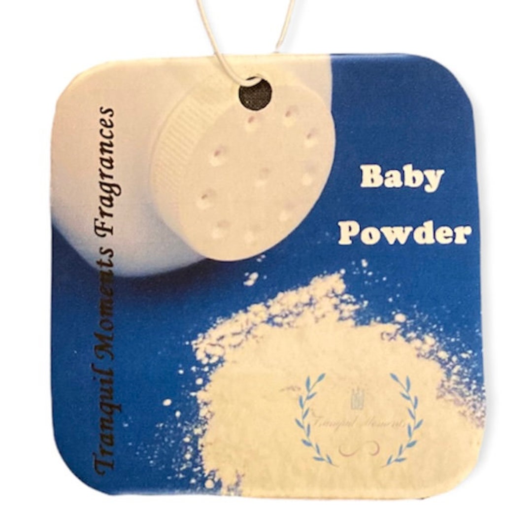 Baby Powder Air Freshener Etsy
