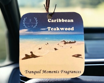 Caribbean Teakwood Air Freshener