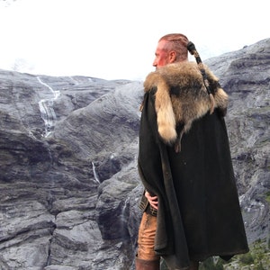 Leather Hair wrap - Ragnar Loðbrók Vikings medieval hairband / warrior hair style