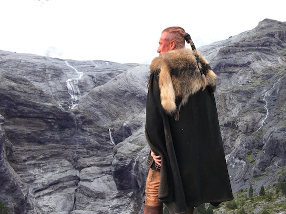 Ragnar Loðbrók Banda de pelo de cuero Celta vikingo medieval Banda de pelo de guerrero Ropa Ropa para hombre Disfraces Bandas de pelo vikingas 