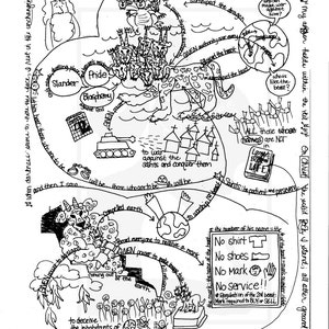 Bibel-Gekritzel-Studienführer für Revelation 13- Das Tier aus dem Meer und das Tier von der Erde
