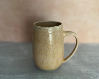 Yellow Mug; Gift for her; Mother’s Day; Secret Santa gift; Christmas gift; unique ceramics