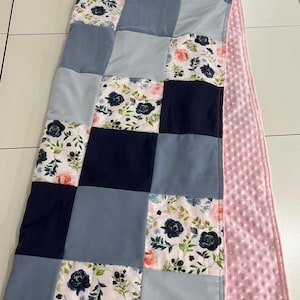 Bridesmaid Dress Keepsake Blanket: Custom Patchwork Quilt, Mom-to-Be Gift