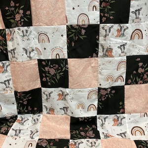 Custom Bridesmaid Dress Baby Blanket: Keepsake Patchwork Quilt