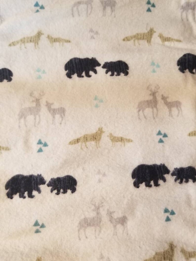 Flannel receiving blanket set / boy receiving blanket / Etsy