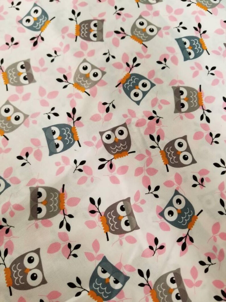 baby sheets Fitted Crib sheet pink crib sheets girl crib sheet baby owls toddler sheet owl crib sheet crib sheet
