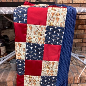 Upcycled Bridesmaid Dress Keepsake Blanket: Custom Patchwork Baby Blanket