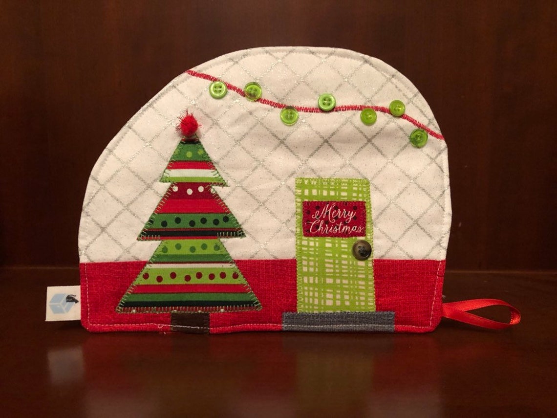Christmas Camper Pot Holder