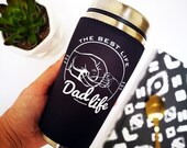 Papa Gift, gepersonaliseerde koffie tumbler reis mok, to go koffie mok, cadeau voor papa, nieuwe papa geschenken, geïsoleerde roestvrij stalen mok, verjaardag