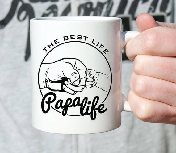 Download Papa Life Mug Personalised Fathers Day Mug Grandpa Mug Etsy