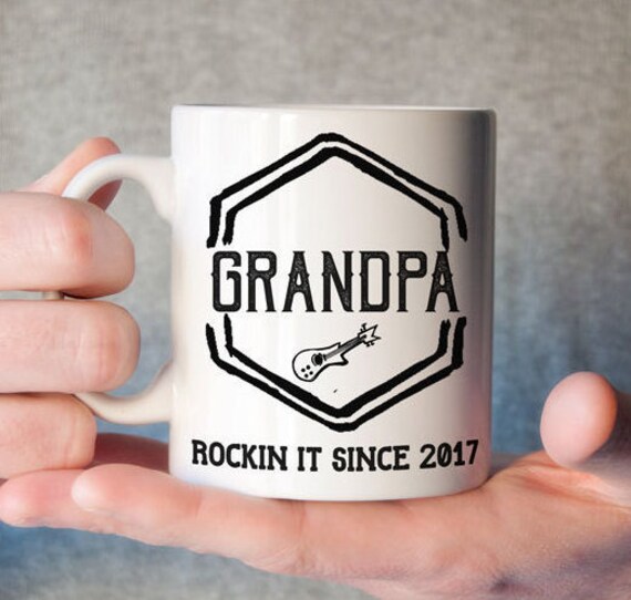 Tasse à Café Grand-Père, Idées de Cadeaux d'annonce Grossesse Pour Grands-Parents, Personnalisés Nou