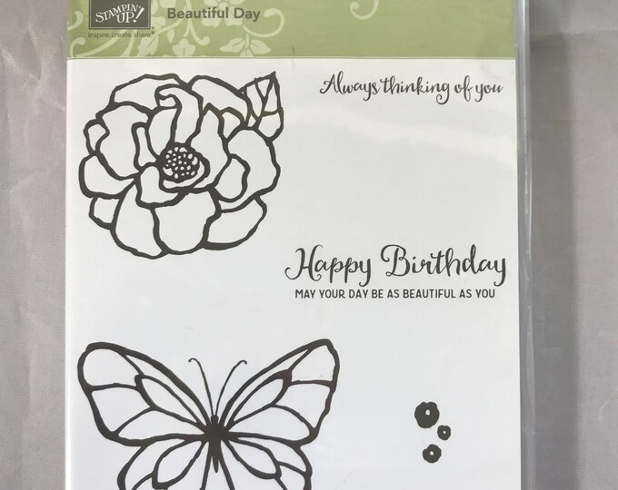 Beautiful Day Stamp Set by Stampin' Up! - Etsy
