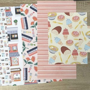 Próbnik papieru Les Shoppes Designer Series od Stampin' Up!