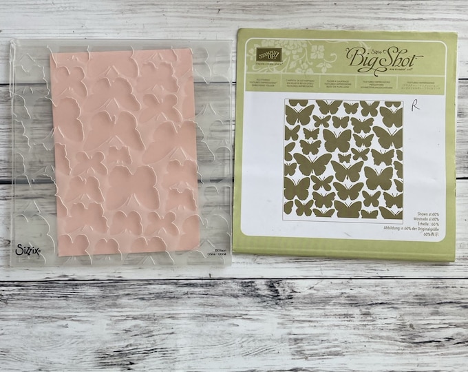 Fluttering Textured Impressions Embossing Folder by Stampin' Up - Etsy