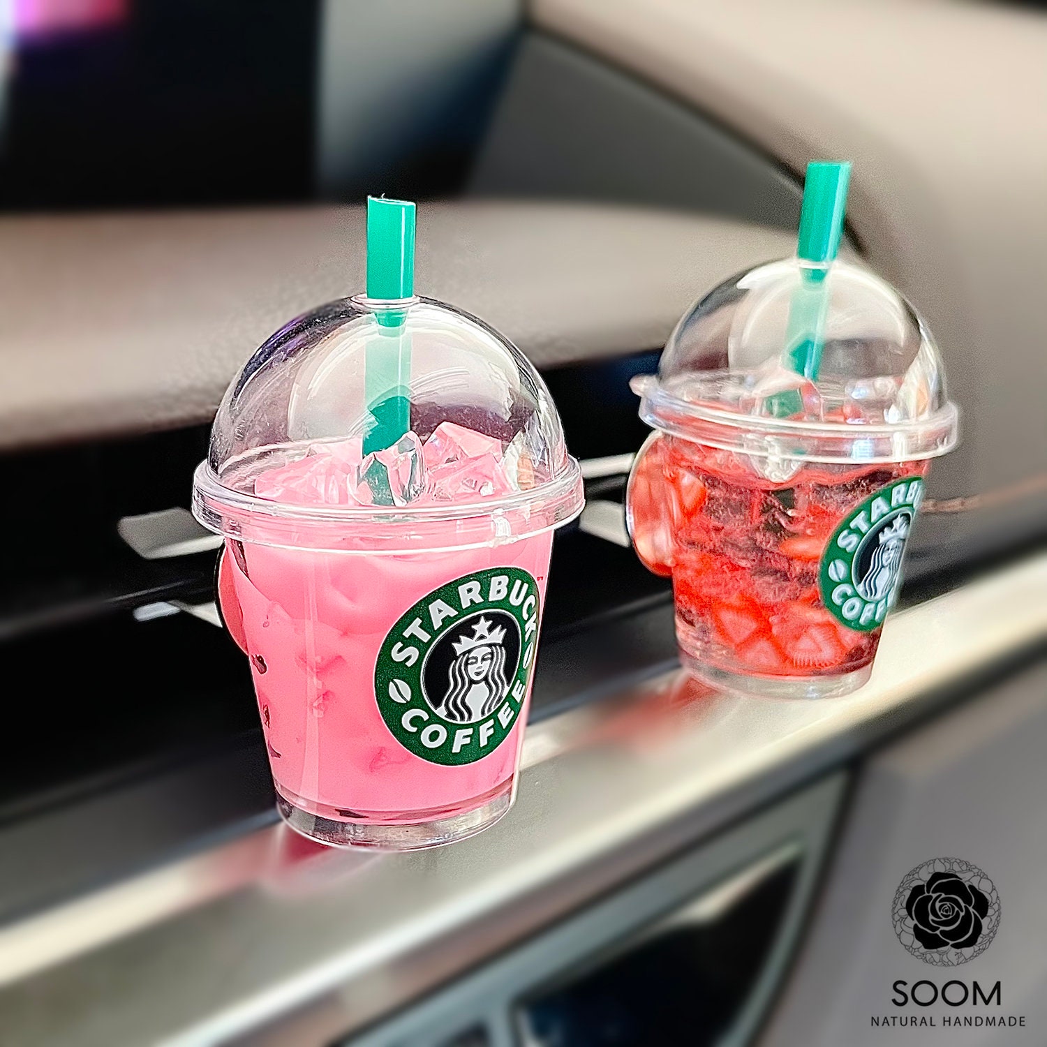 Miniature Boba Bubble Tea /milk Tea Drink /car 