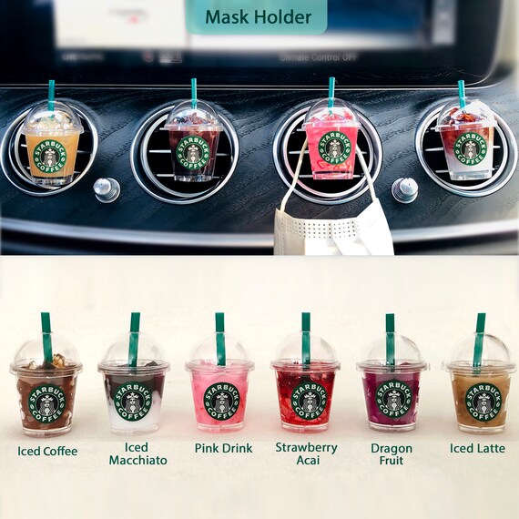 Starbucks Mini Iced Coffee Handmade Keychain