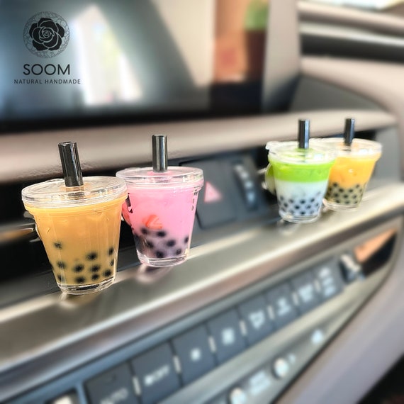 Miniature Boba Bubble Tea /milk Tea Drink /car 